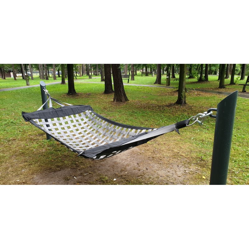 Hammock made of conveyor belts